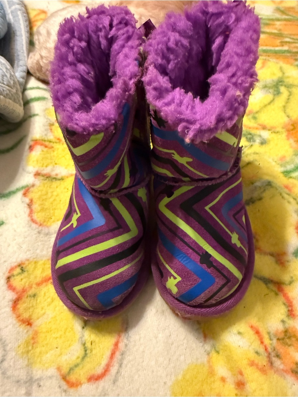 UGG Toddler Bailey Bow II Galactic Print Boots